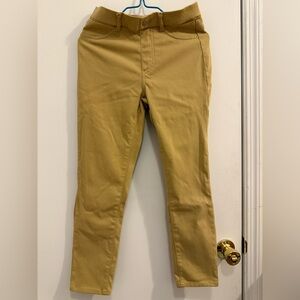 Never worn Uniqlo Mustard Skinny Pants size S